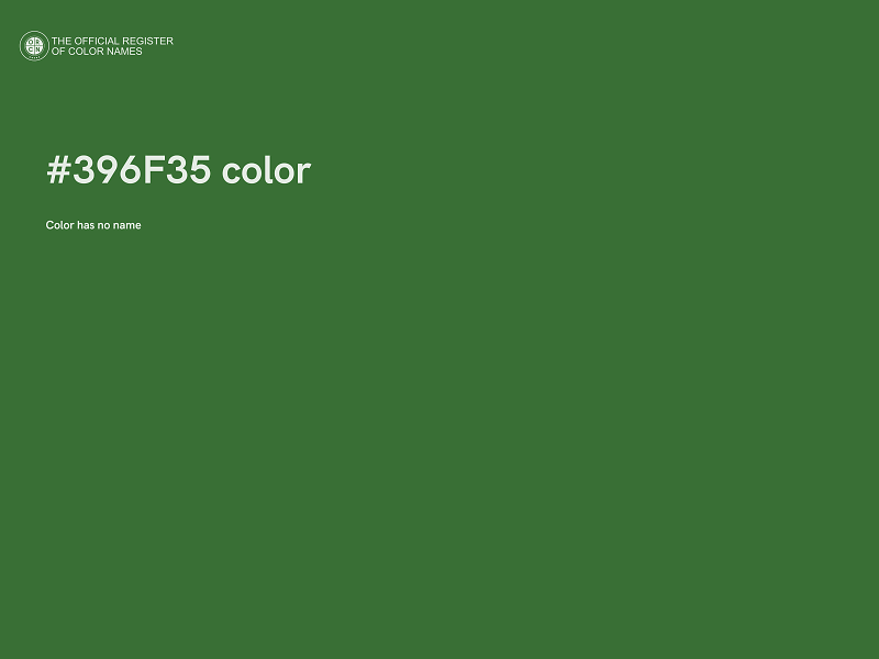 #396F35 color image