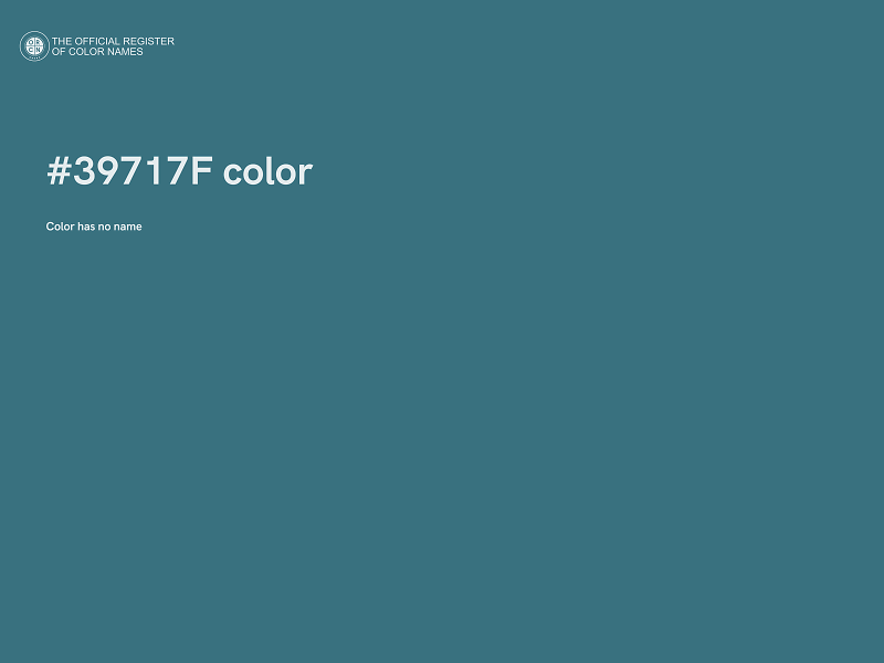 #39717F color image