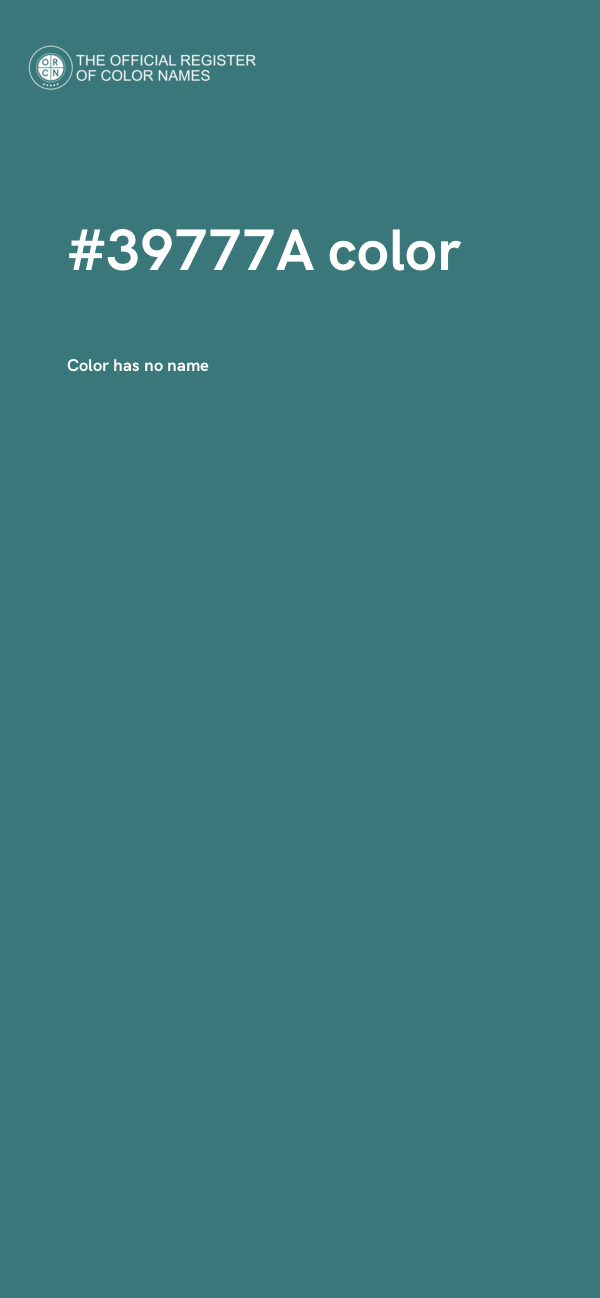 #39777A color image