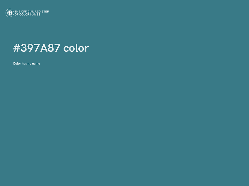 #397A87 color image