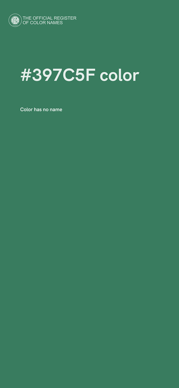 #397C5F color image