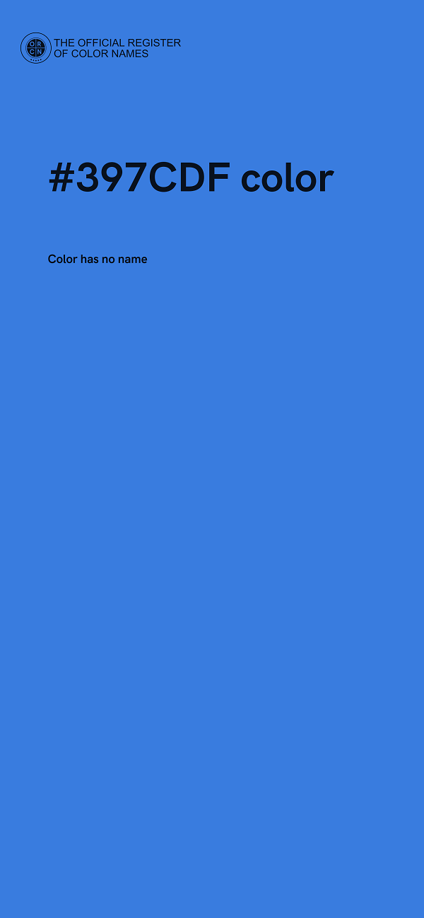 #397CDF color image