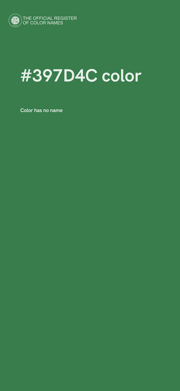 #397D4C color image
