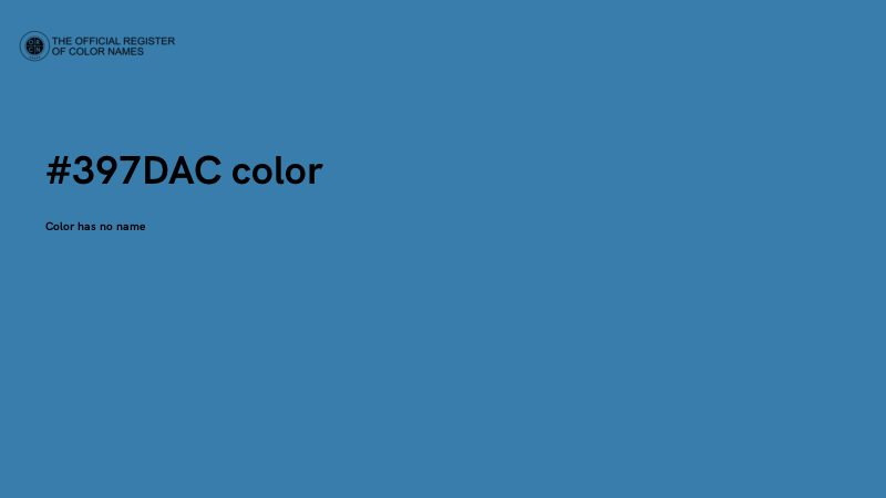 #397DAC color image