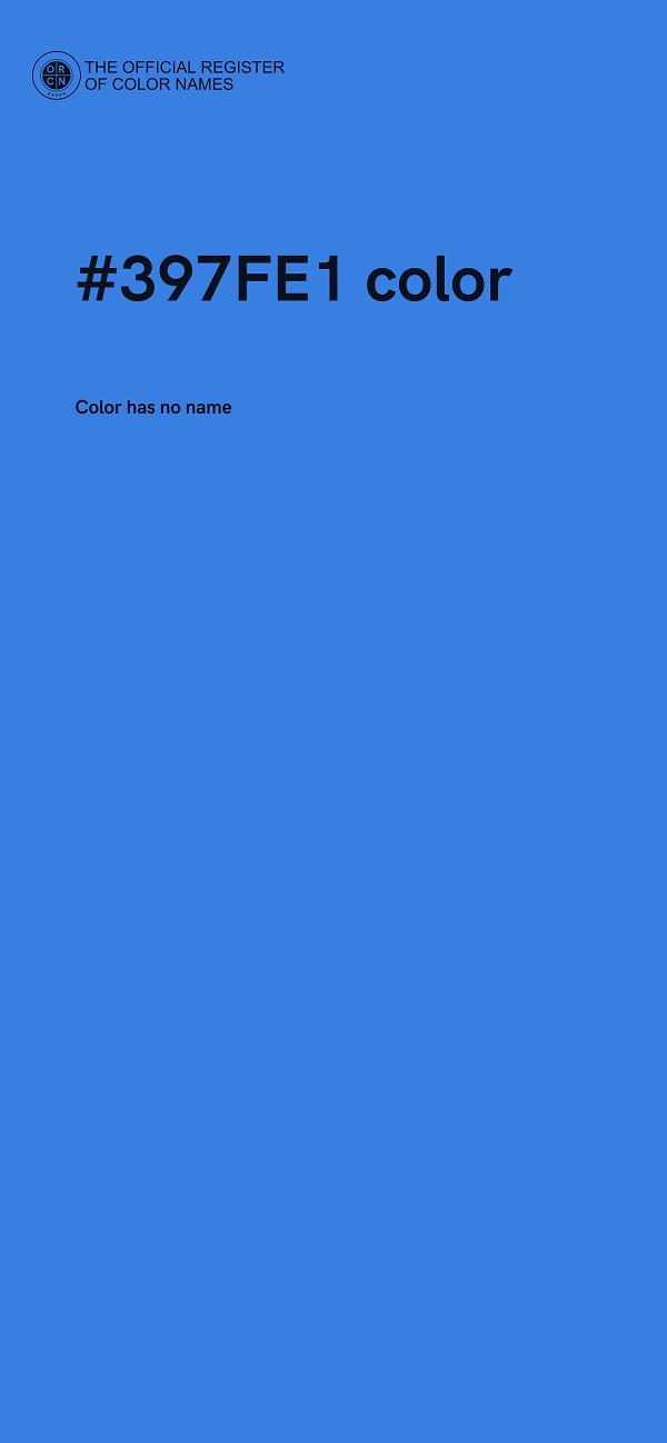 #397FE1 color image