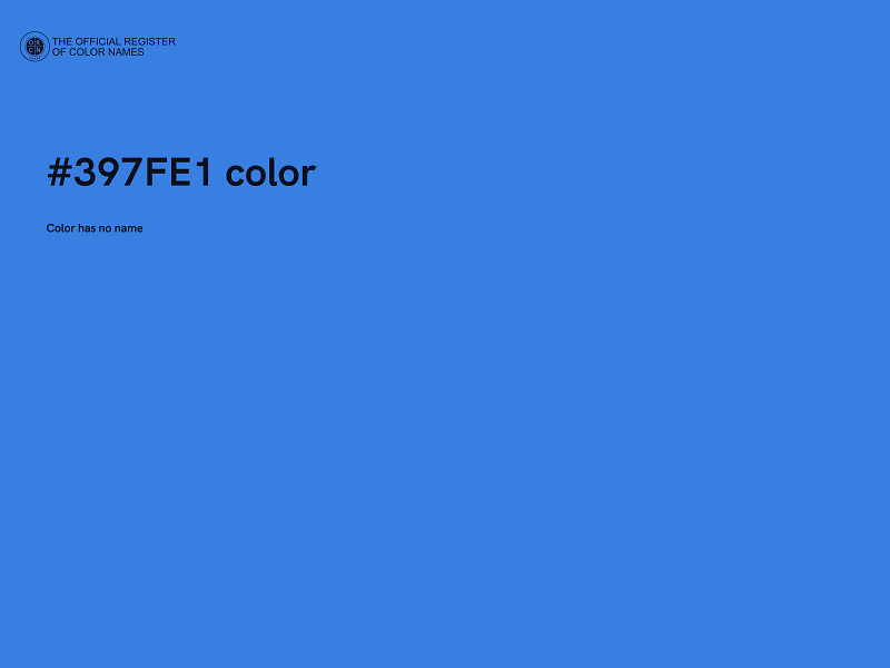 #397FE1 color image