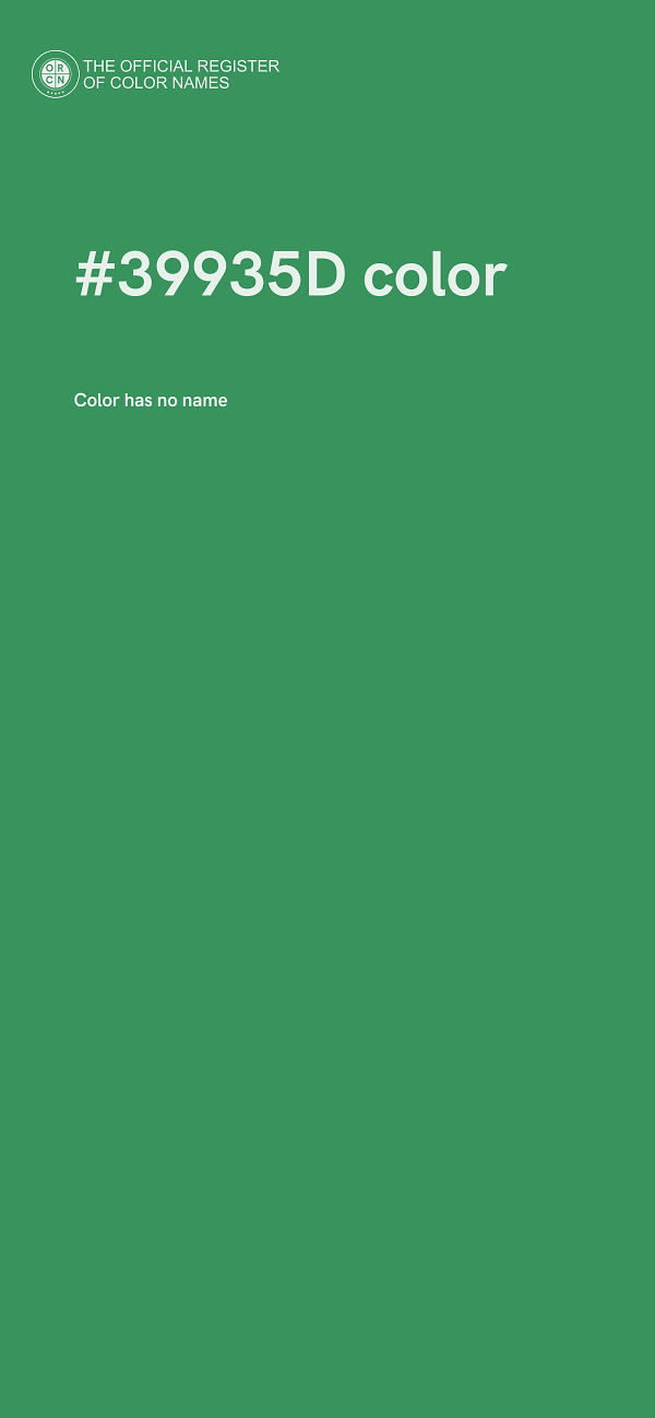 #39935D color image