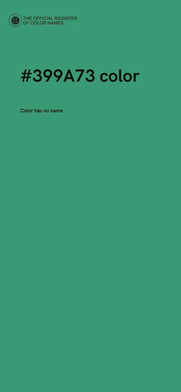 #399A73 color image