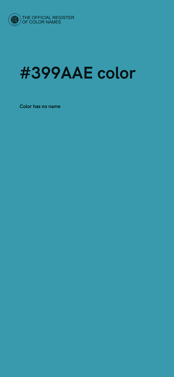 #399AAE color image