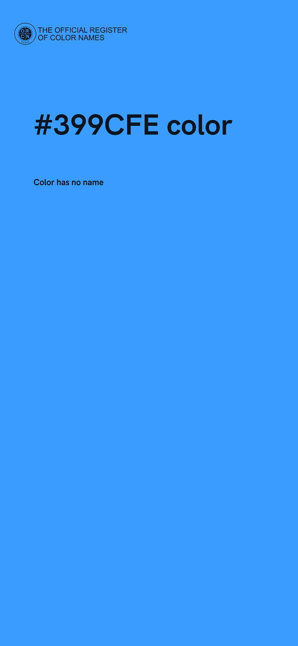 #399CFE color image