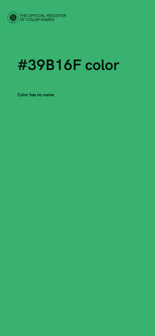 #39B16F color image