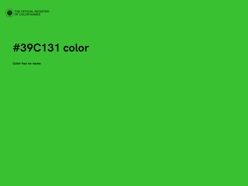 #39C131 color image