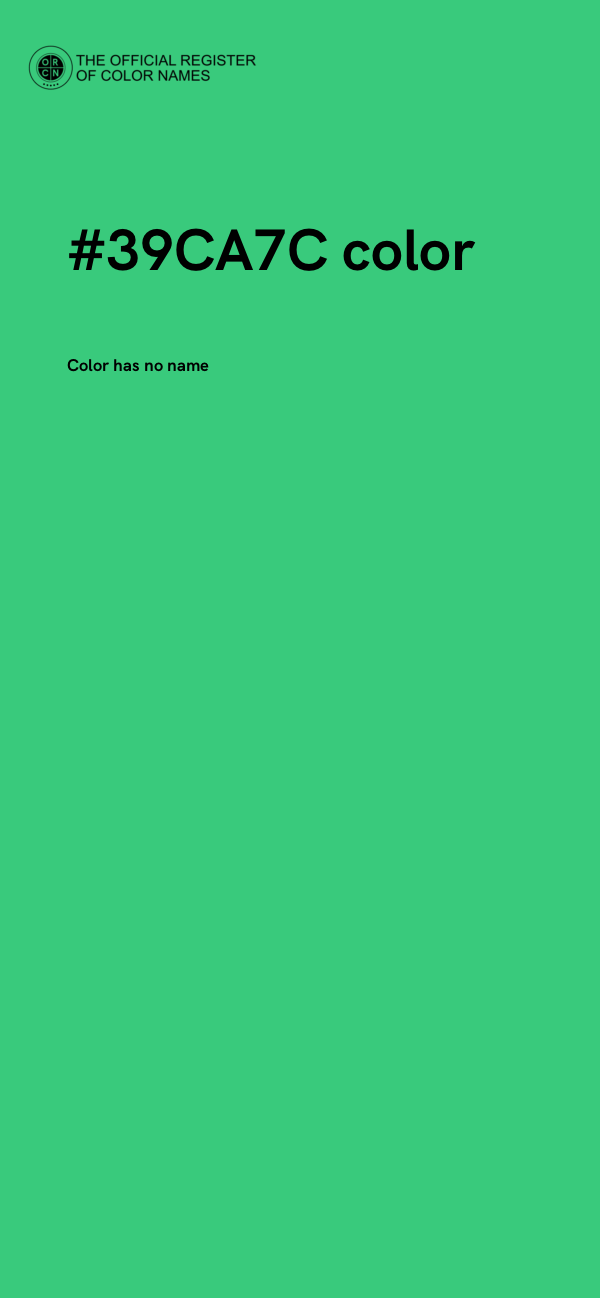 #39CA7C color image
