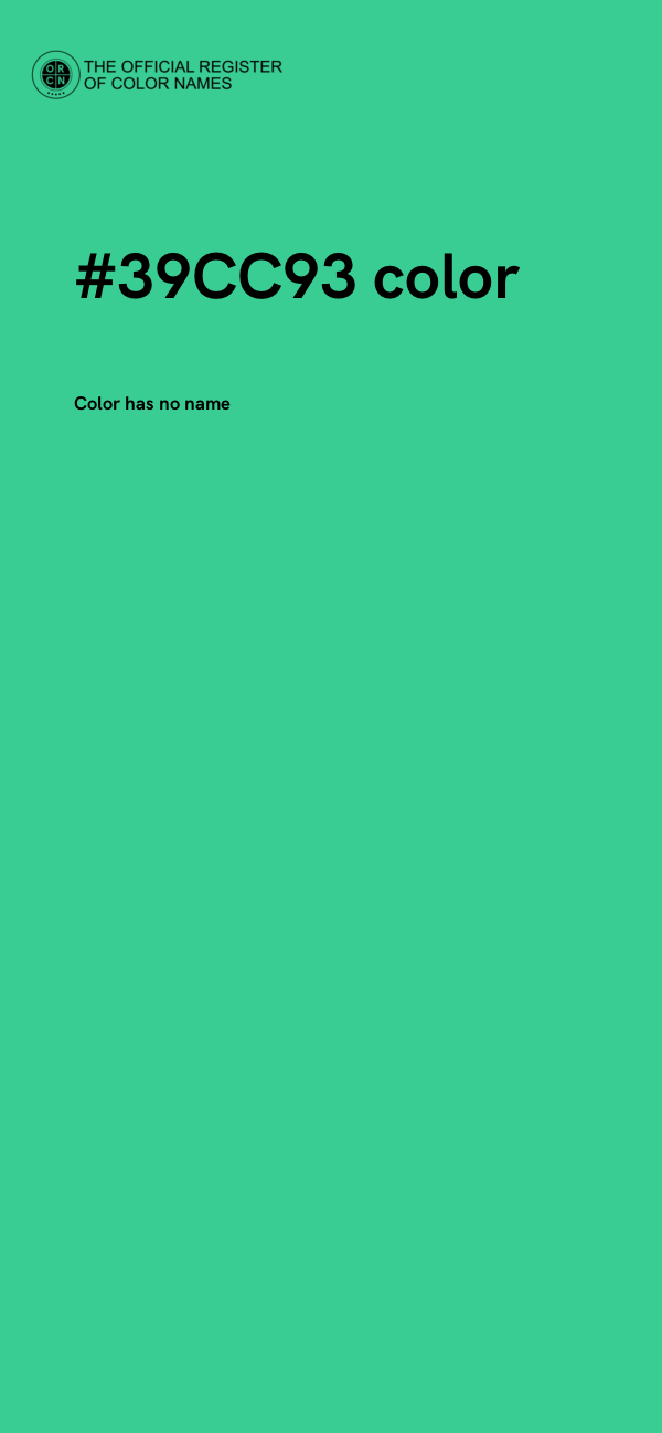 #39CC93 color image