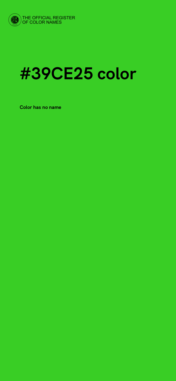 #39CE25 color image