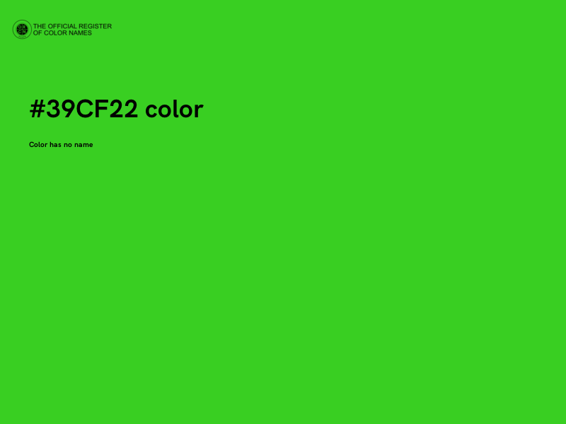 #39CF22 color image