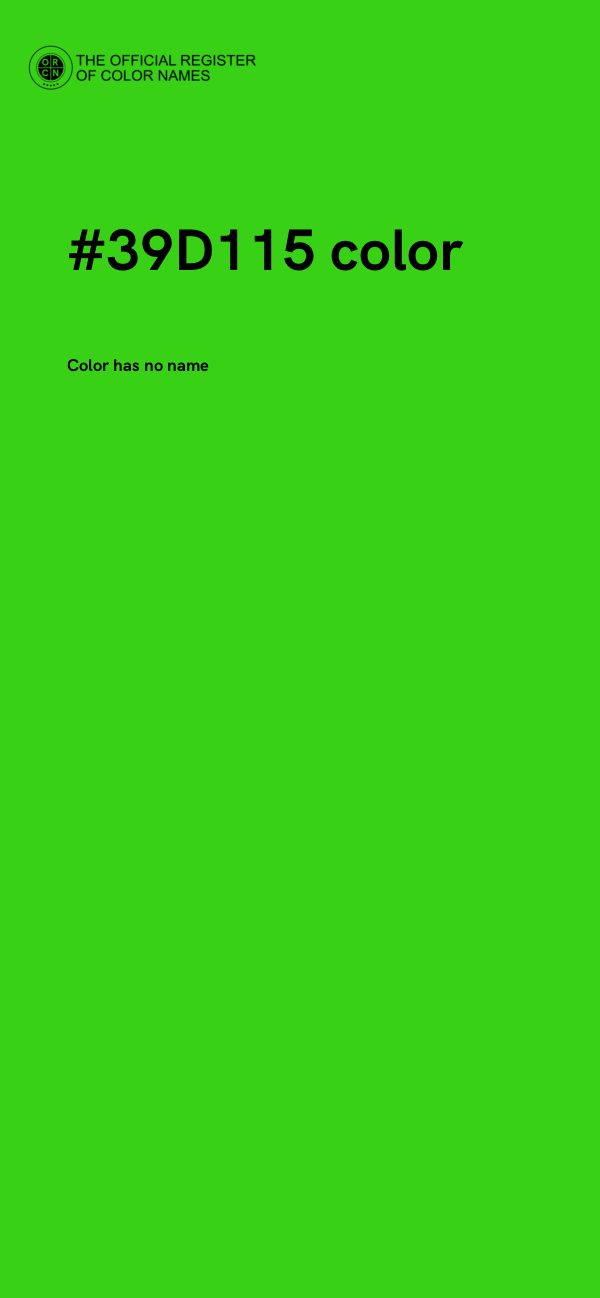 #39D115 color image