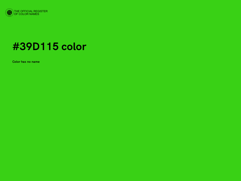 #39D115 color image