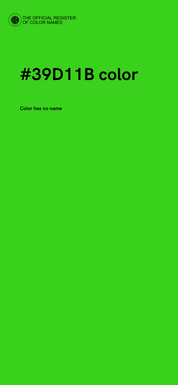 #39D11B color image
