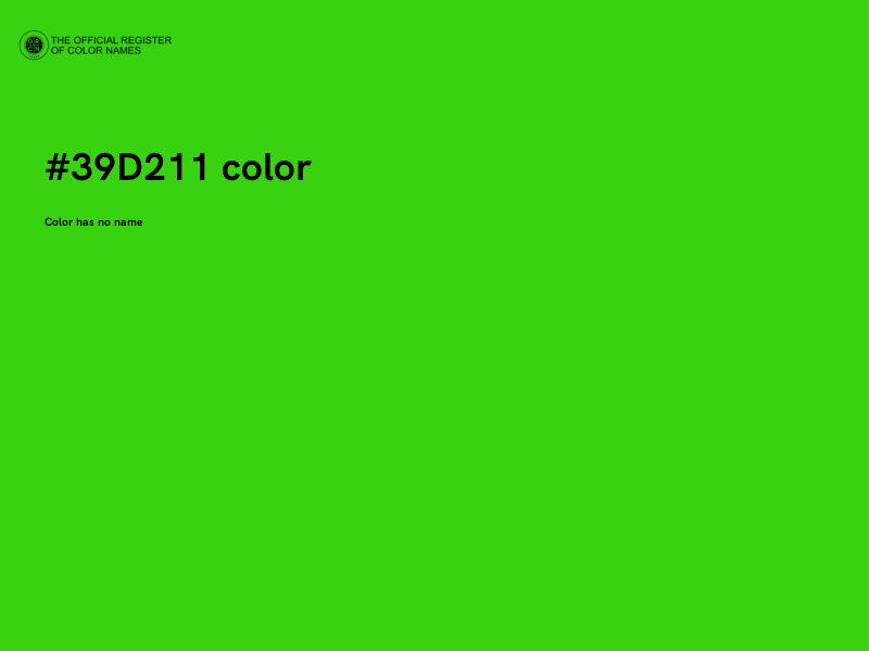 #39D211 color image