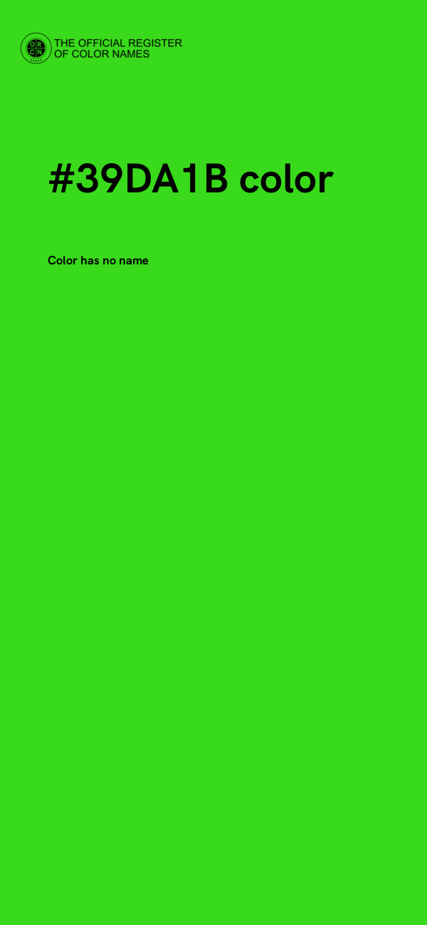 #39DA1B color image
