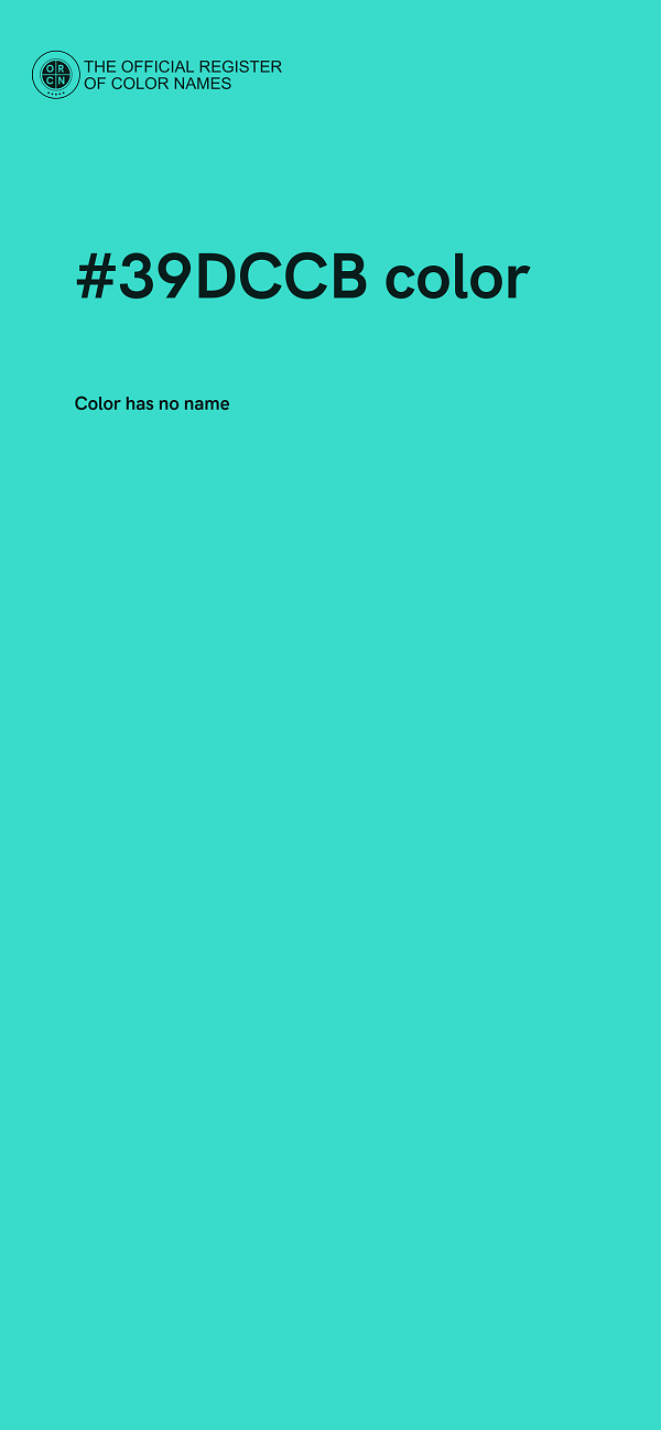 #39DCCB color image