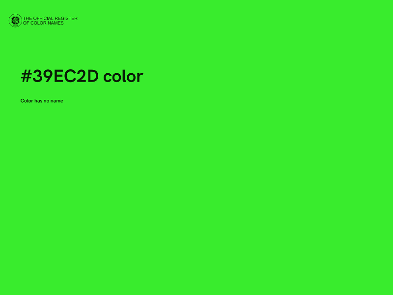 #39EC2D color image