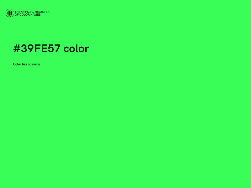 #39FE57 color image