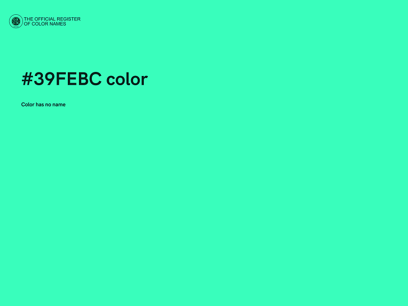 #39FEBC color image