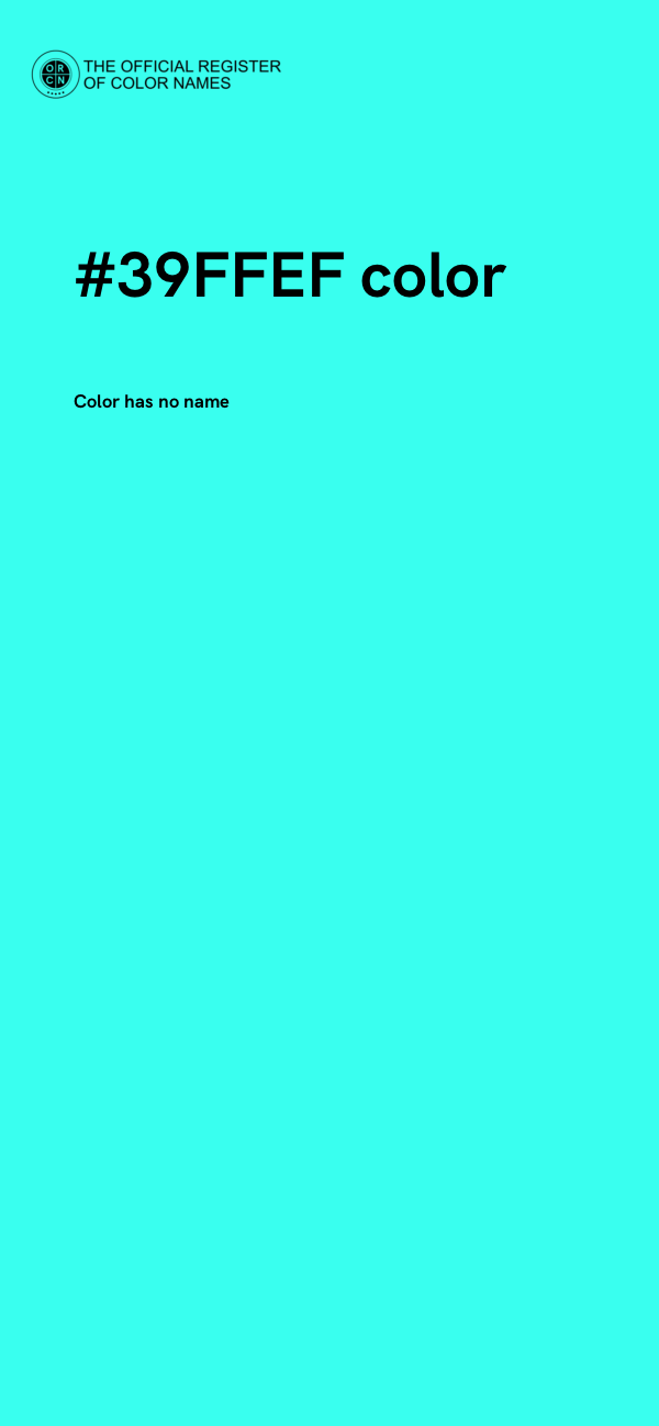 #39FFEF color image