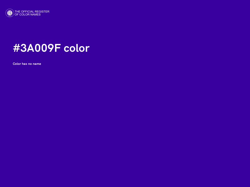 #3A009F color image