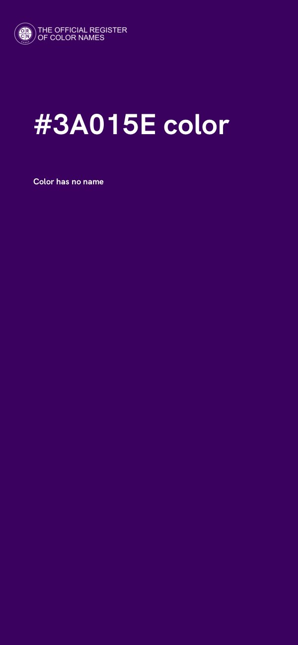 #3A015E color image
