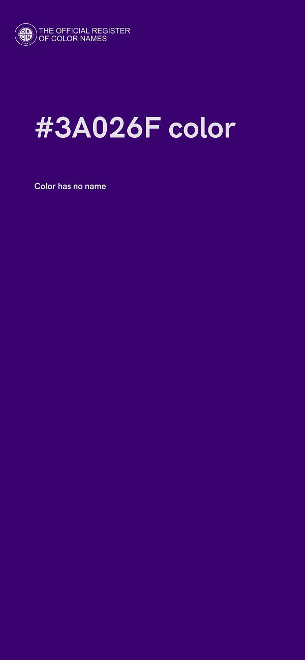 #3A026F color image