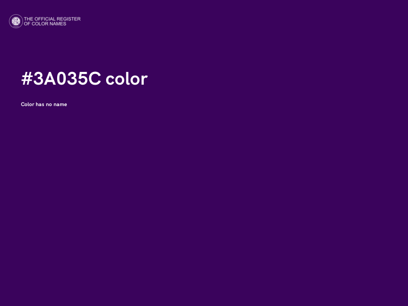 #3A035C color image