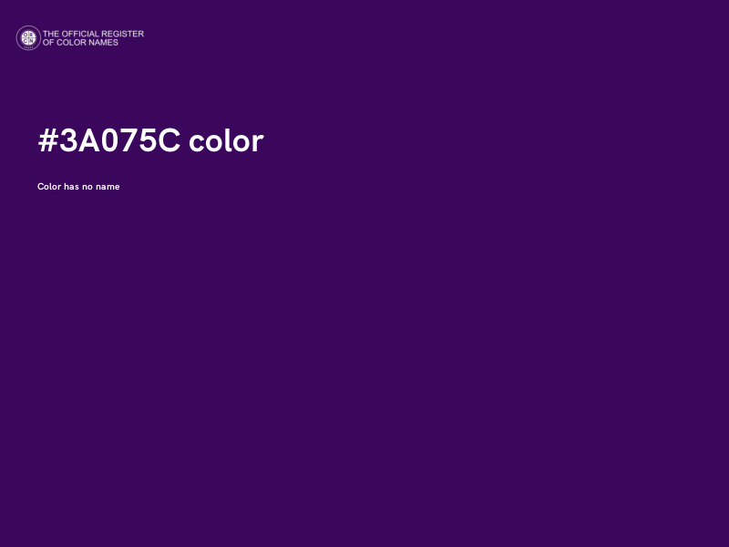 #3A075C color image