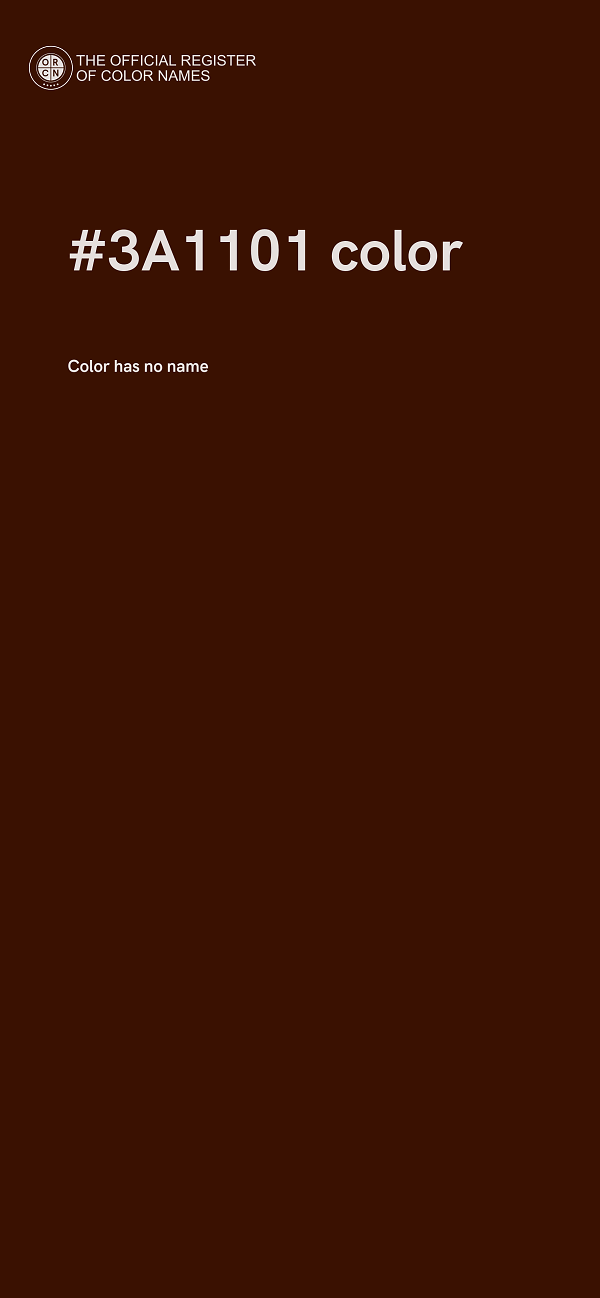 #3A1101 color image