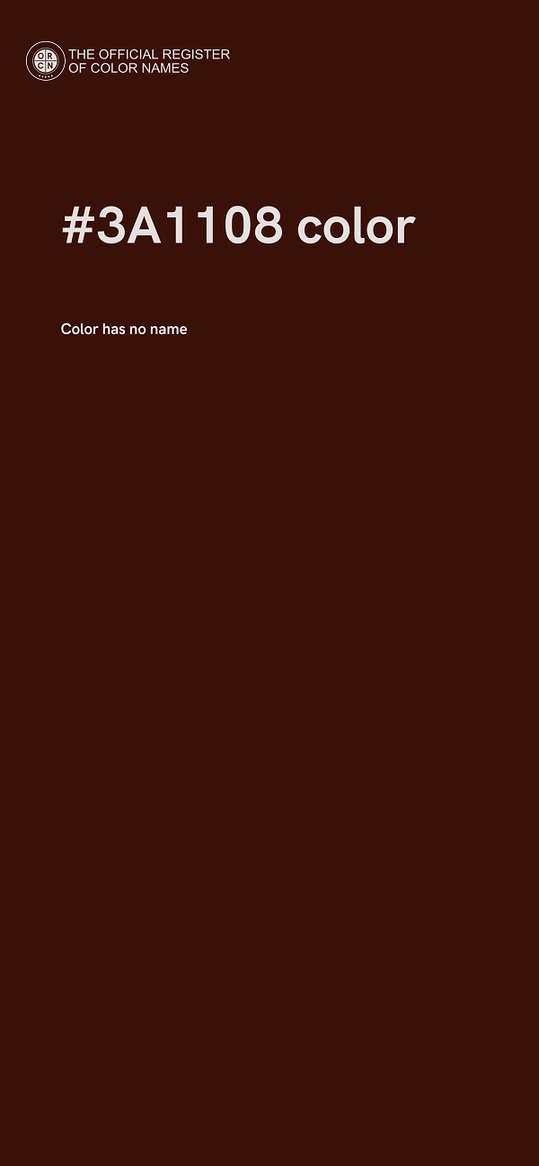 #3A1108 color image