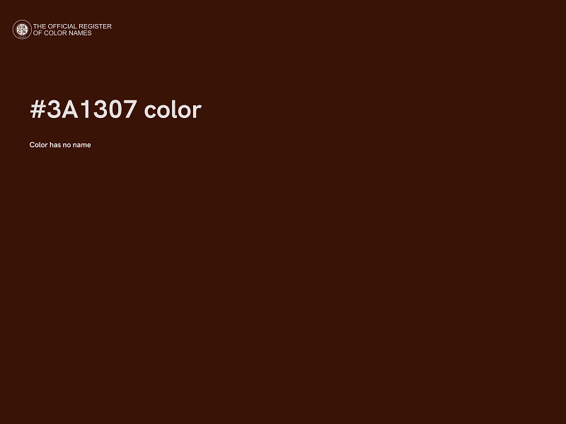 #3A1307 color image