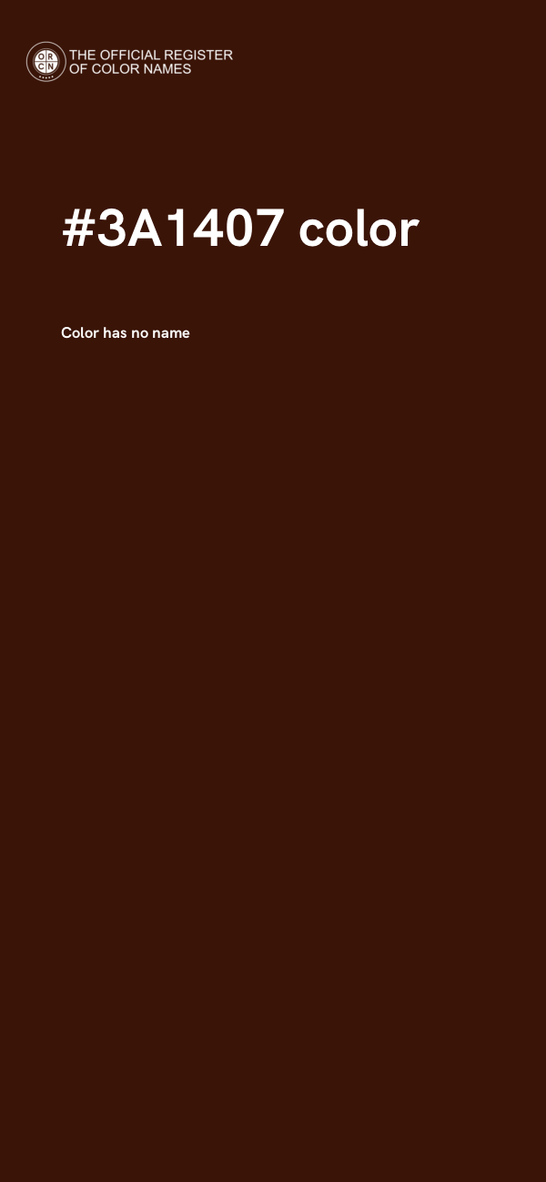 #3A1407 color image