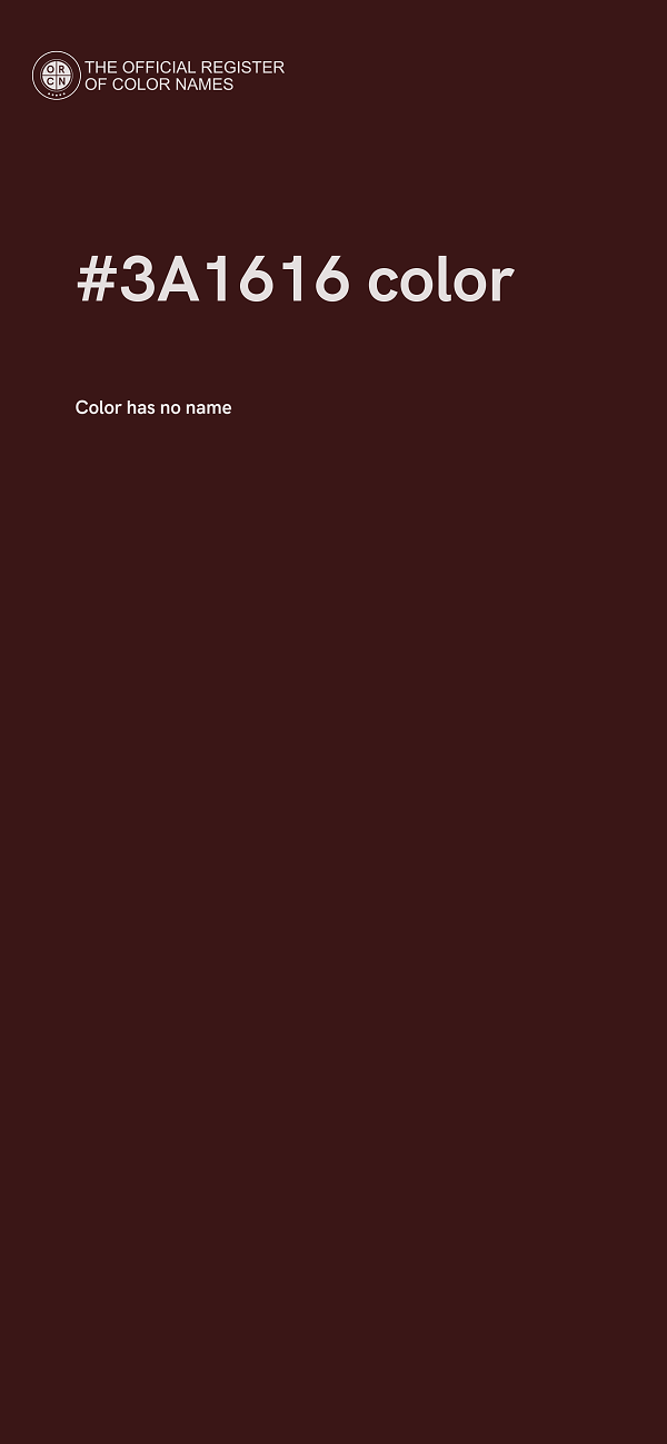 #3A1616 color image