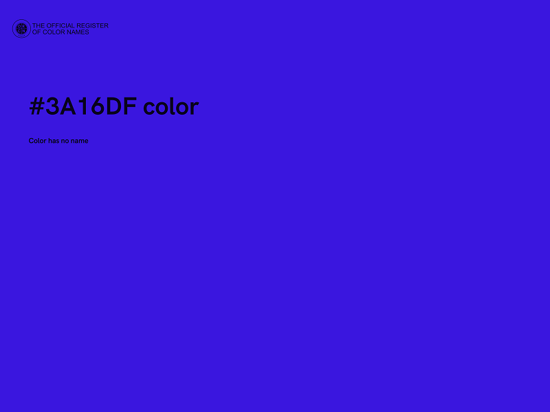 #3A16DF color image