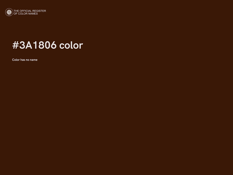 #3A1806 color image