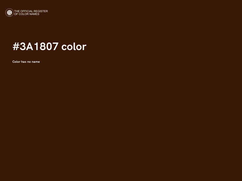 #3A1807 color image
