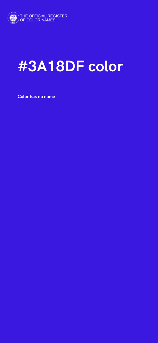 #3A18DF color image