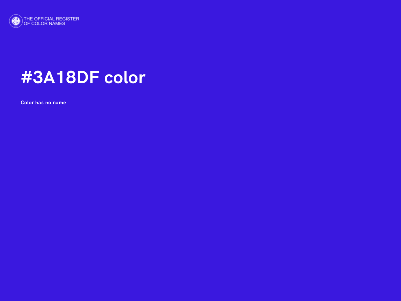 #3A18DF color image