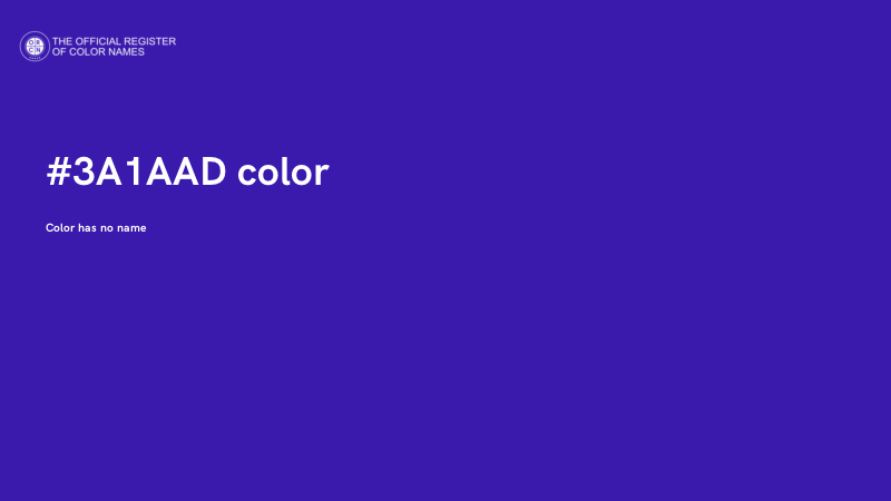 #3A1AAD color image