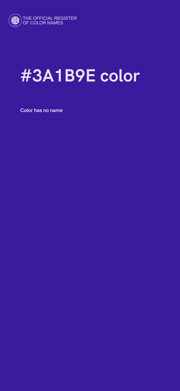 #3A1B9E color image
