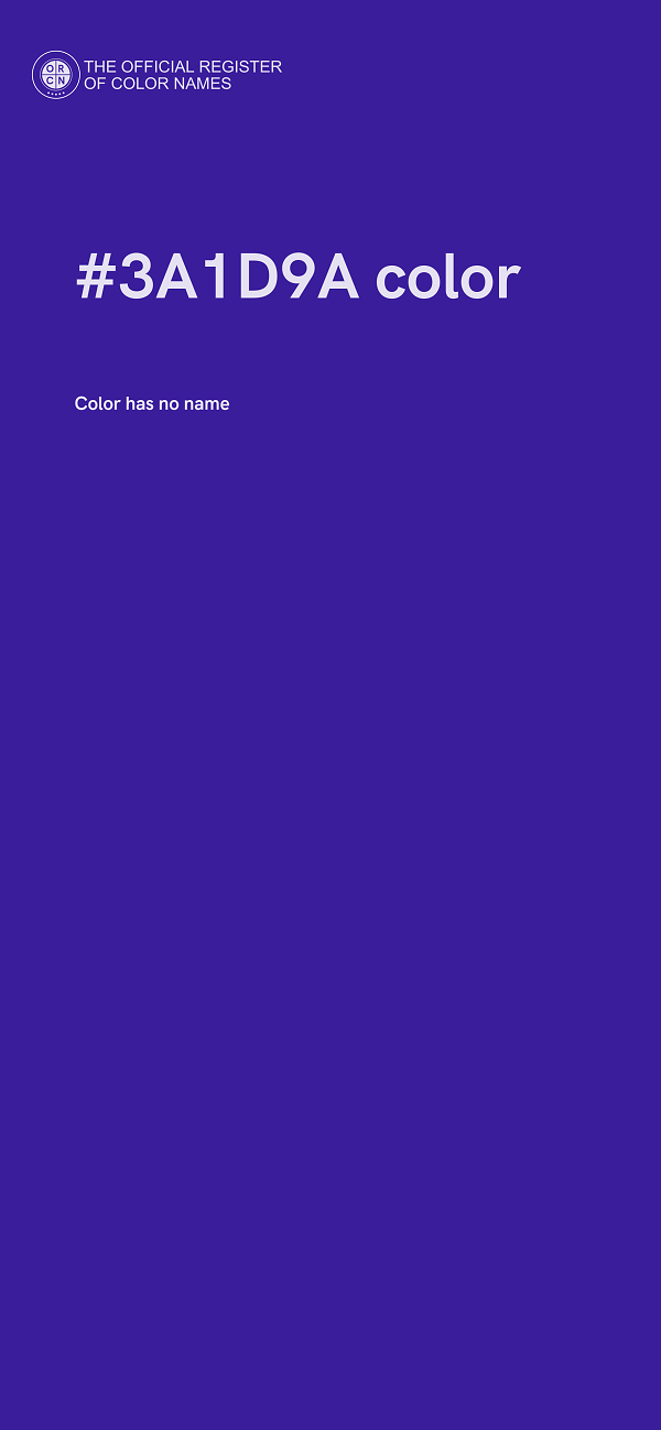 #3A1D9A color image