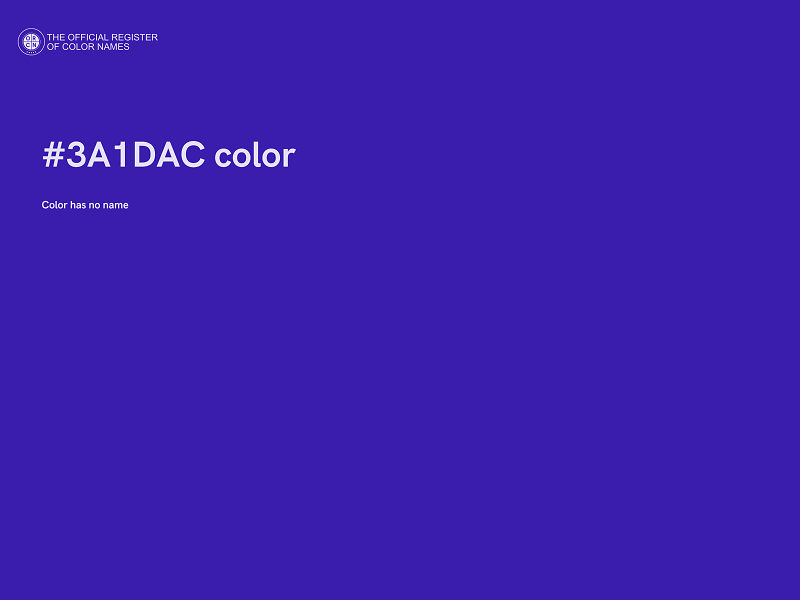#3A1DAC color image