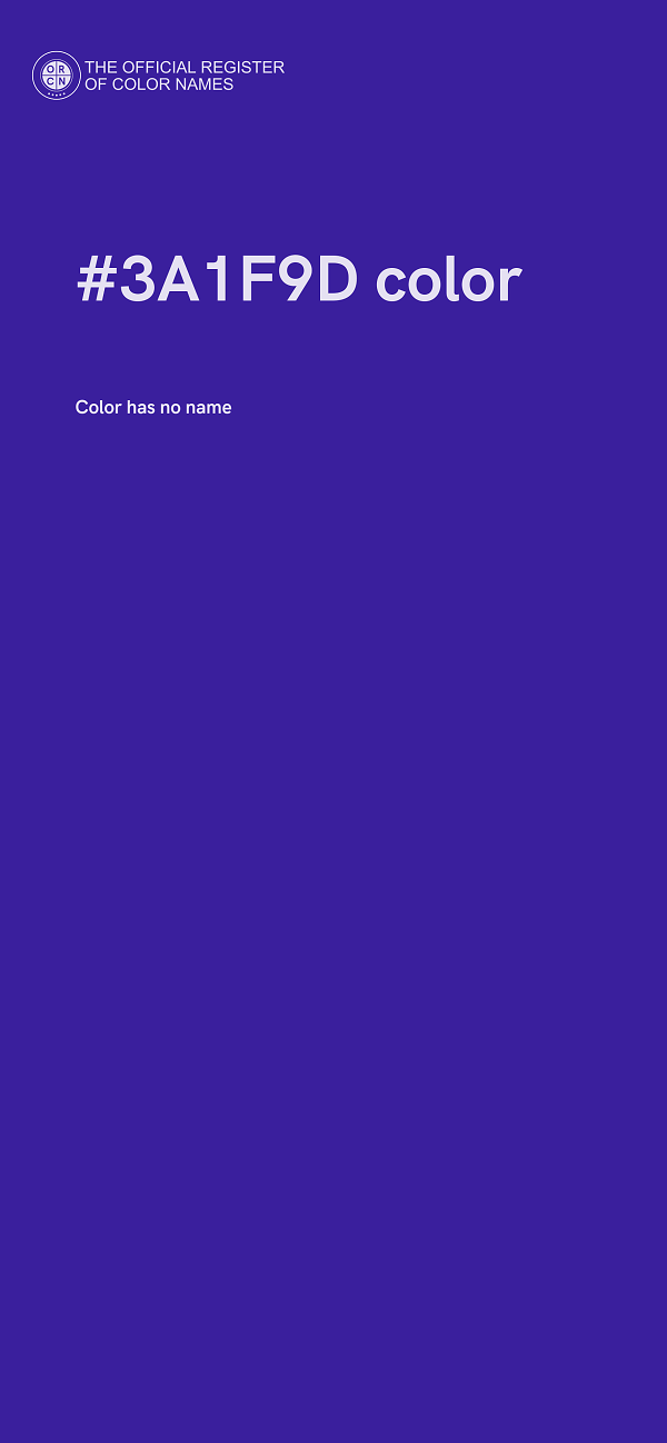 #3A1F9D color image